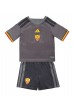 AS Roma Wesley Franca #43 Babyklær Tredje Fotballdrakt til barn 2026-27 Korte ermer (+ Korte bukser)